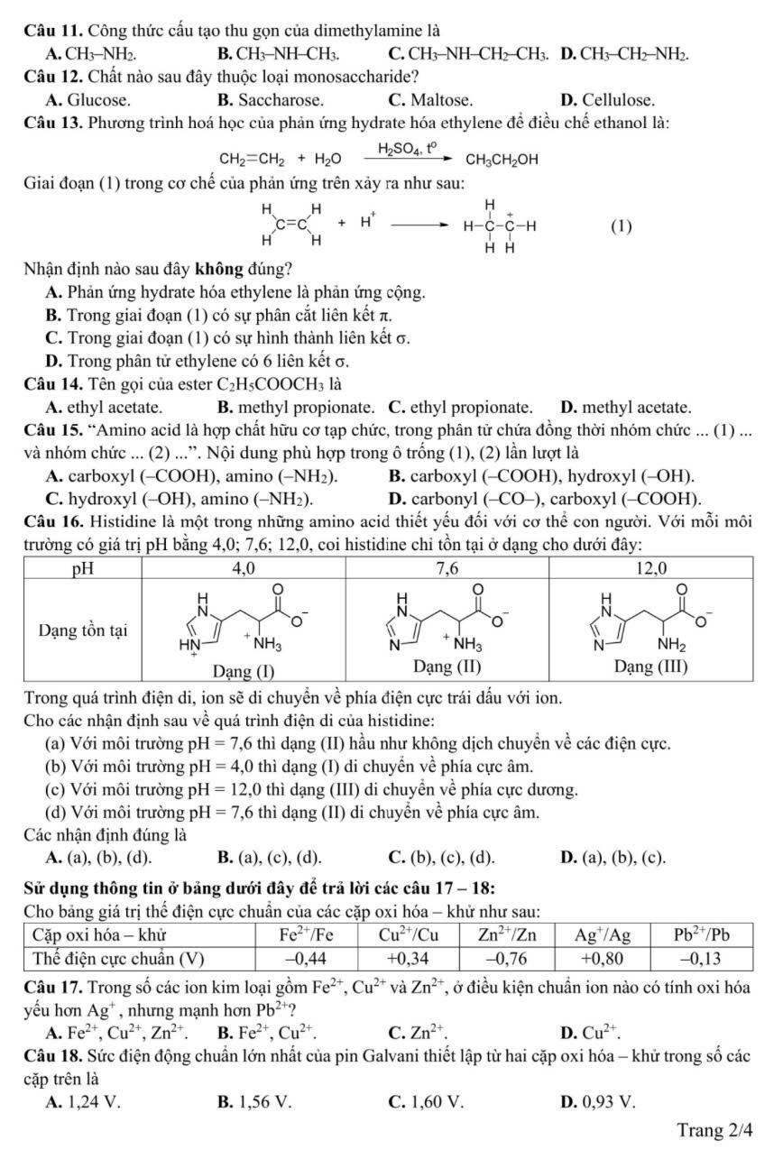 Đề Thi Thử THPT Môn Hóa Học 2027 Chuẩn Ma Trận Mới: Danh Pháp IUPAC, Dạng Bài Thực Nghiệm & Lời Giải